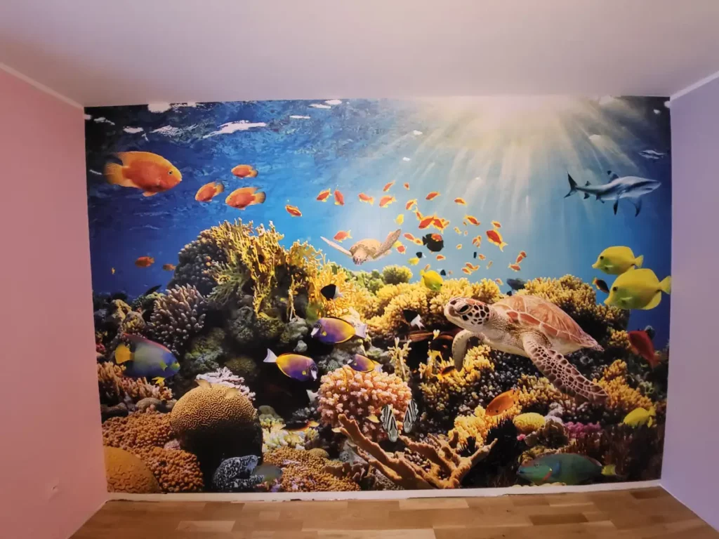 Fototapeta z motywem podwodnego świata